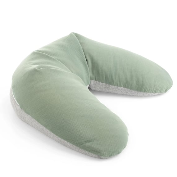 Coussin de maternité bi-confort Gris / Sauge de Maïka
