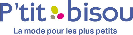 Logo de la marque P'tit bisou vendu sur le site aubert.com