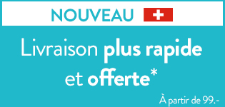 Livraison plus rapide et offerte*