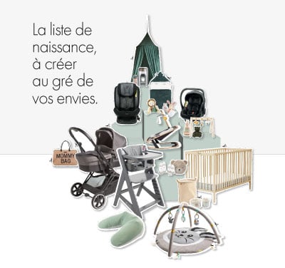 la liste de naissance chez aubert 