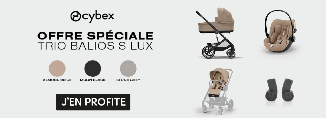 Profitez d'une offre spéciale pour le Trio Balios de Cybex !
