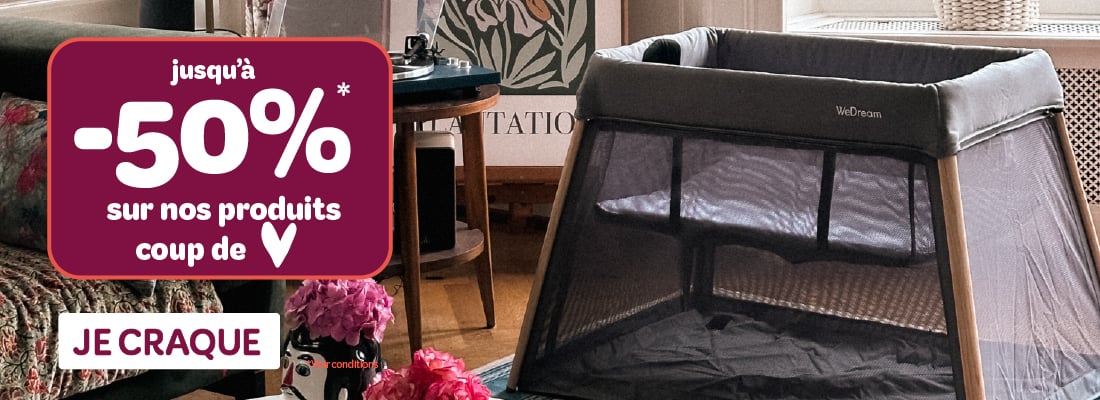 Profitez de -50% sur nos marques coup de coeur !