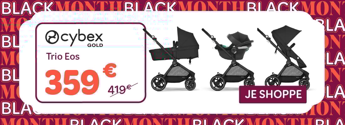 Black Month Aubert ! Craquez pour le trio Eos de Cybex !