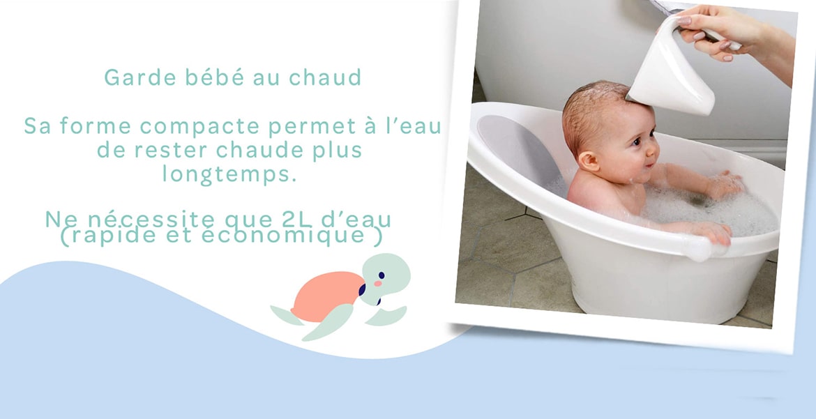 Permet à l'eau de rester chaude plus longtemps.