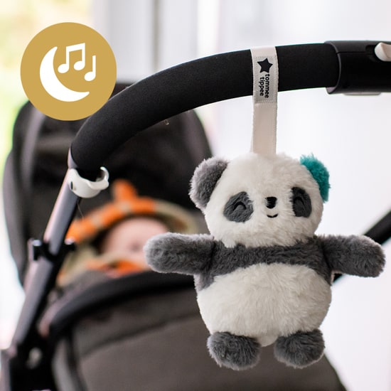 Peluche d'aide au sommeil rechargeable Grofriend - Pippo le Panda - Made in  Bébé