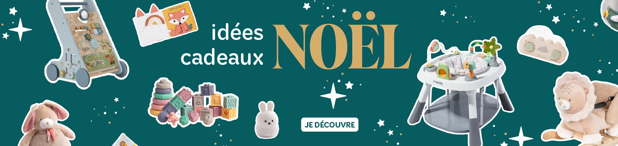 Toutes nos idées cadeaux de noël pour bébé !