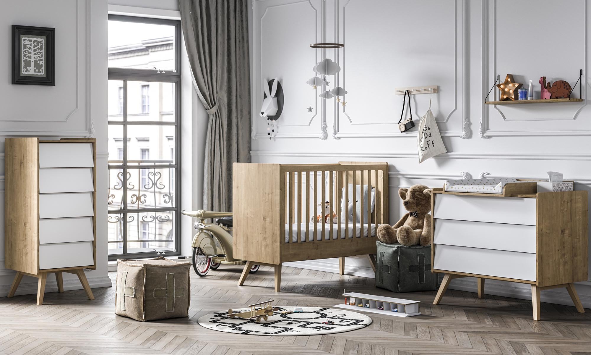 Chambre Vintage Chambres Bois Aubert