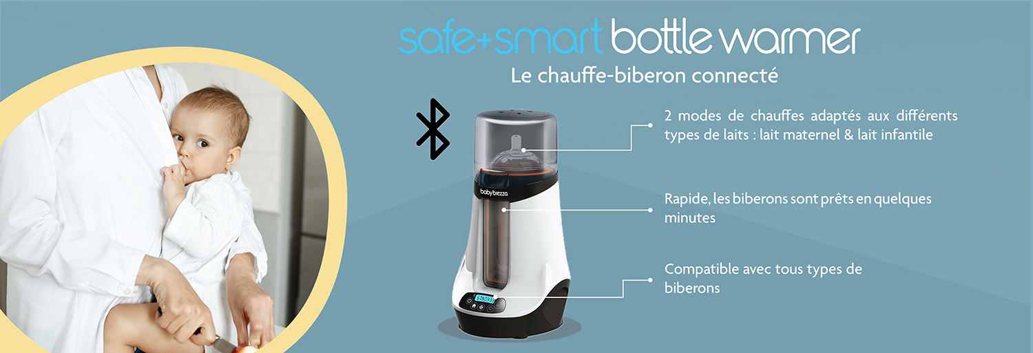 safe+smart bottle warmer de babybrezza vendu sur aubert.com