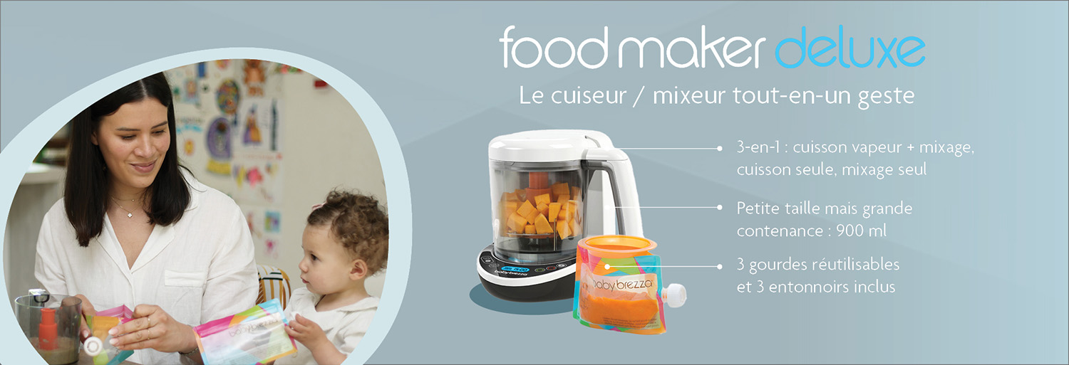 food maker deluxe de babybrezza vendu sur aubert.com