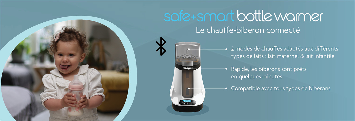 safe+smart bottle warmer de babybrezza vendu sur aubert.com