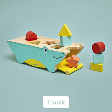 la gamme Tropik de Janod vendu sur aubert.com