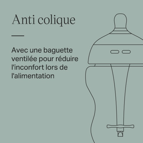 les biberons anti-coliques de Tommee Tippee sur aubert.com