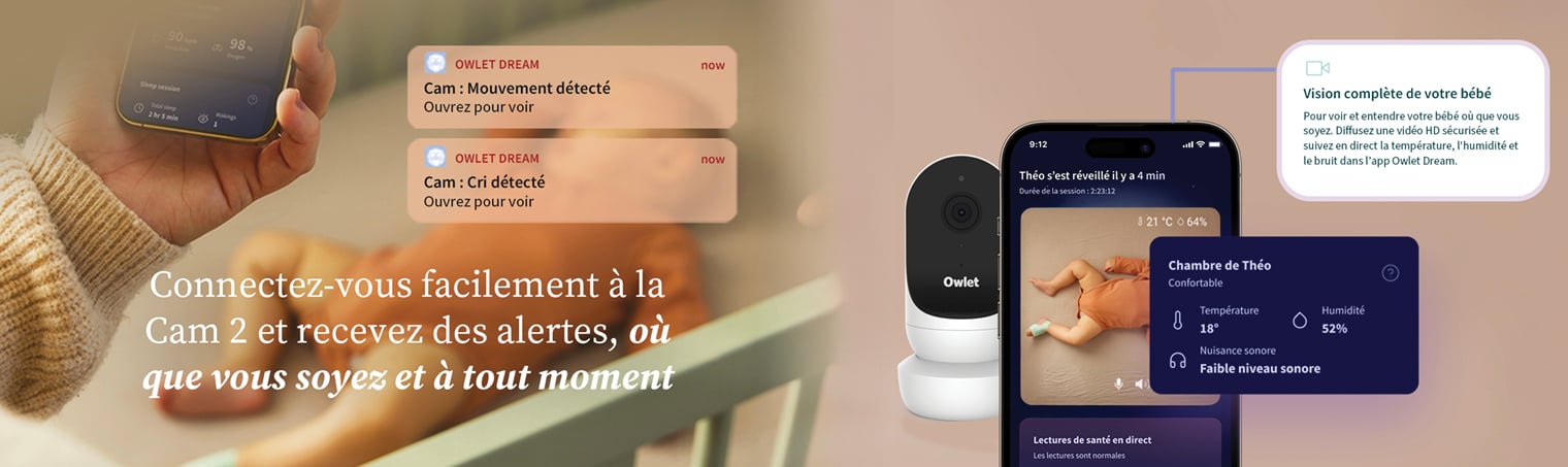 Connectez-vous facilement à la Cam 2