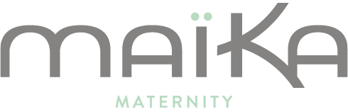 Logo de Maika maternity vendu sur le site aubert.com