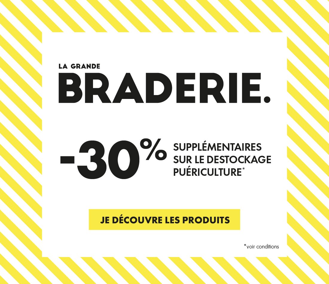 -30% supplémentaires sur le déstockage