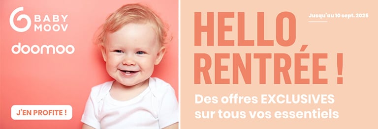 Babymoov & Doomoo : des offres exclusives pour la rentrée !