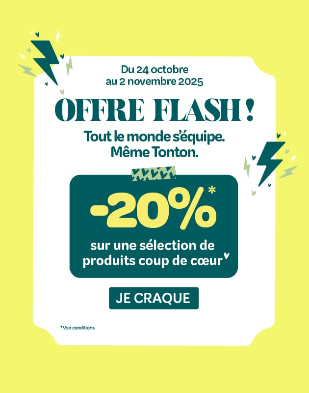 20% de réduction sur ces produits indispensables !