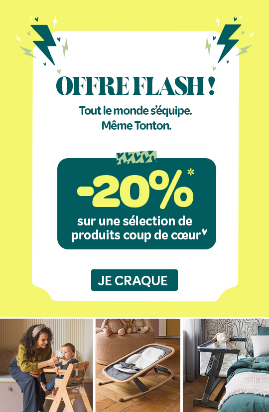 Jusqu'à -20% sur nos marques coup coeur !