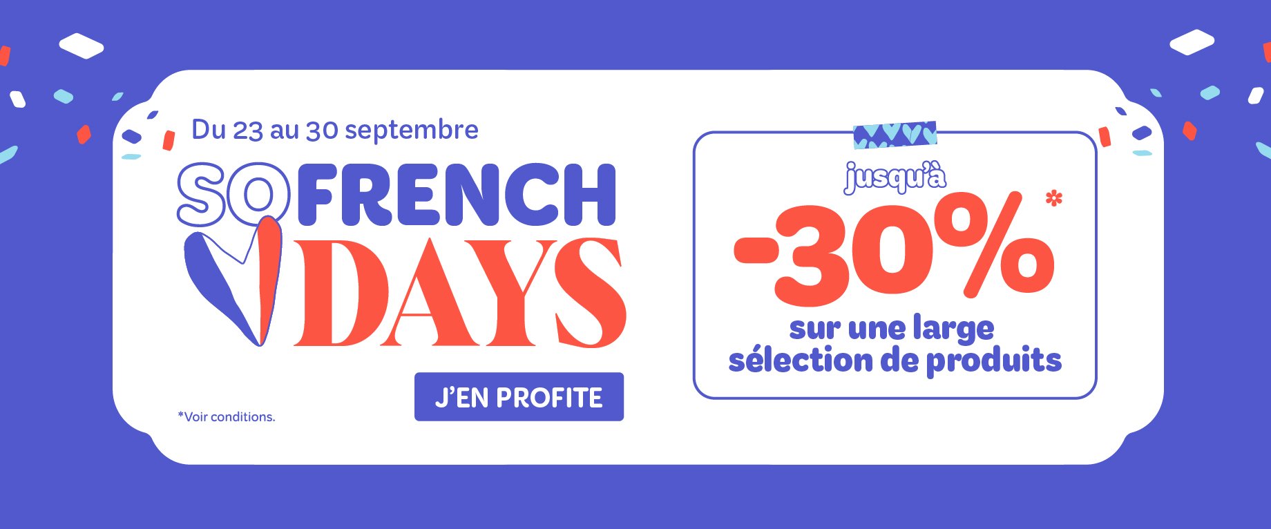 So French Days : jusqu'à -30% !