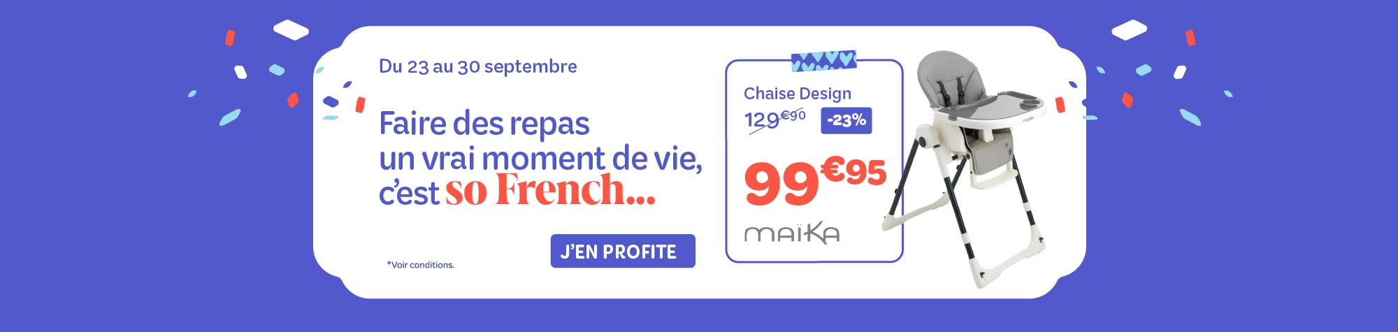 So French Days sur les chaises hautes !