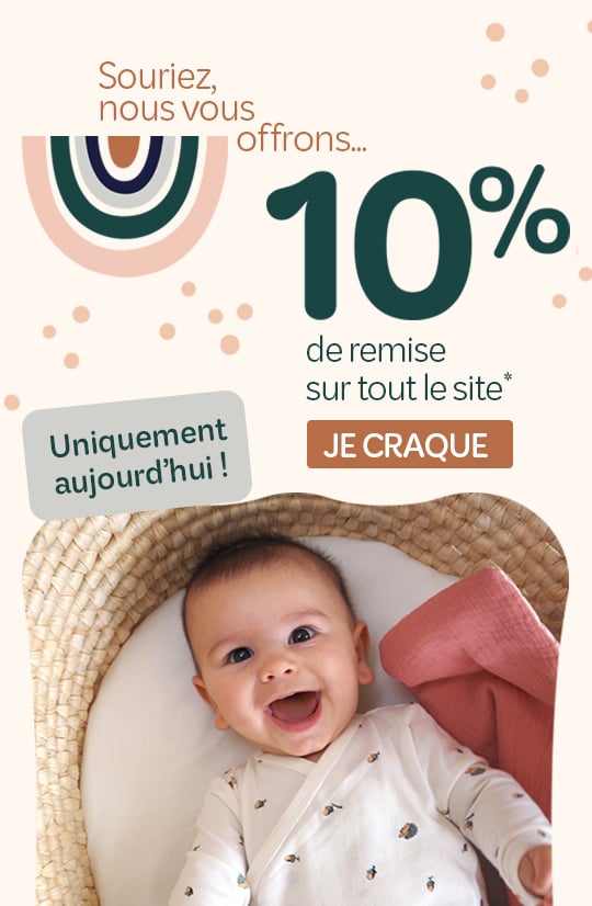 -10% sur tout le site* !