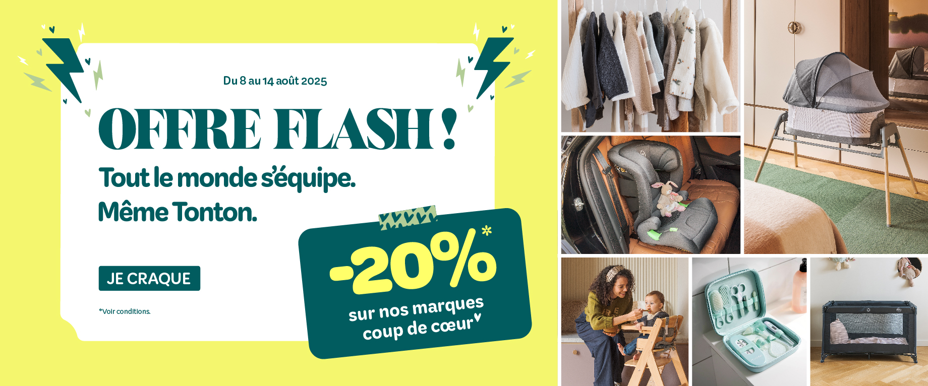 Jusqu'à -40% sur les indispensables de l'été !