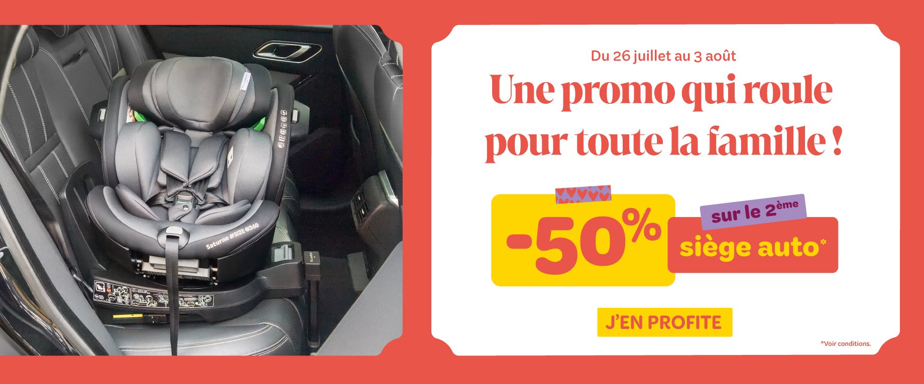 Une promo qui roule pour toute la famille !