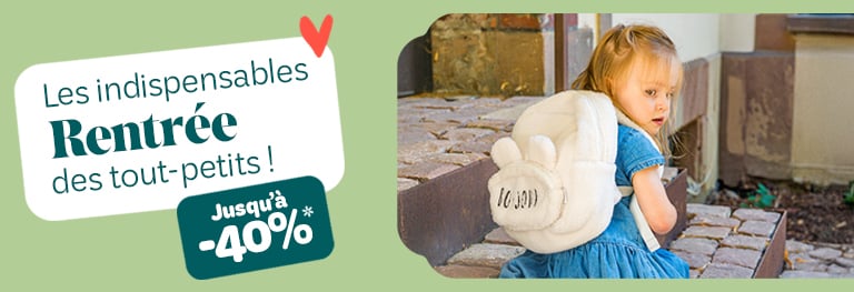 Jusqu'à -40% sur les produits de la rentrée !