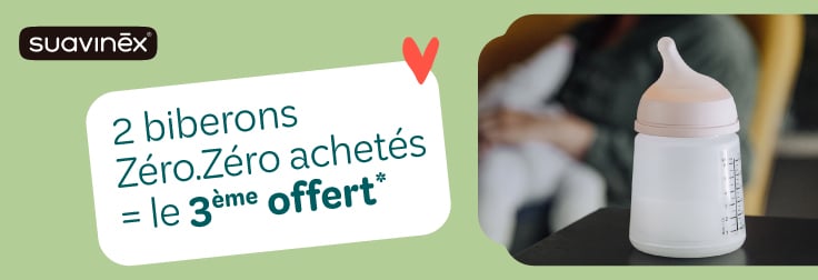 Le troisième biberon Suavinex est offert !