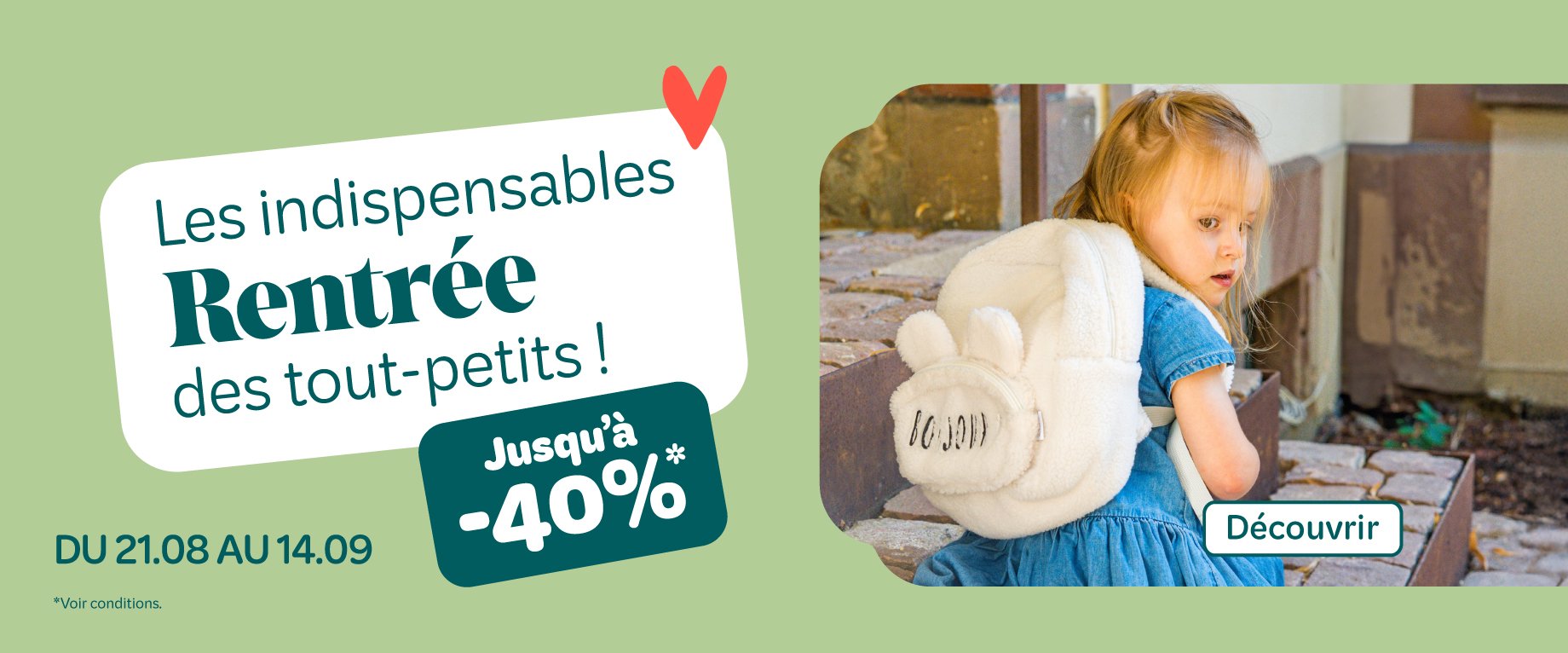 Les indispensables Rentrée des tout-petits !