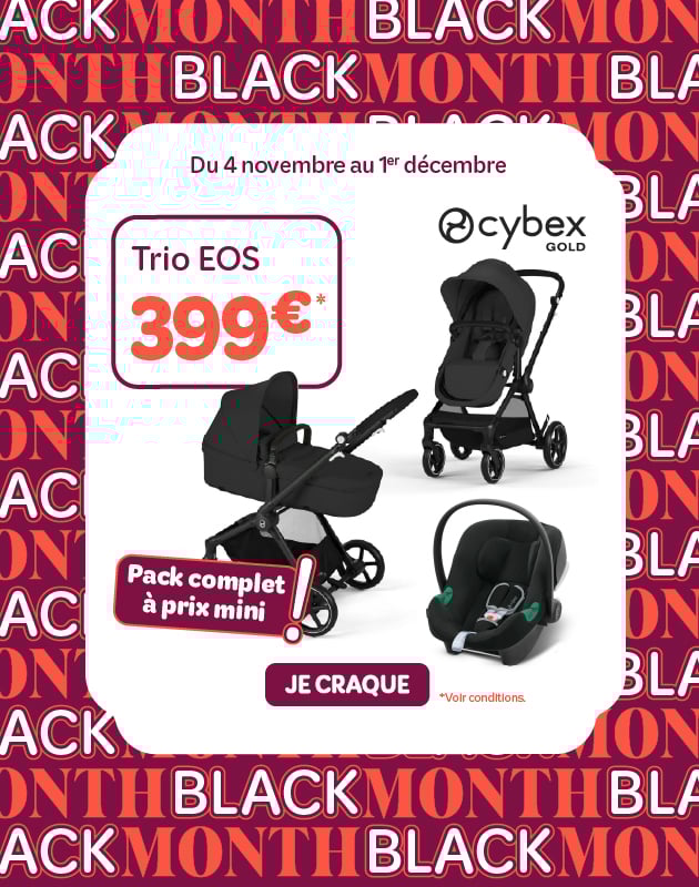 Black Friday sur le trio EOS de Cybex !