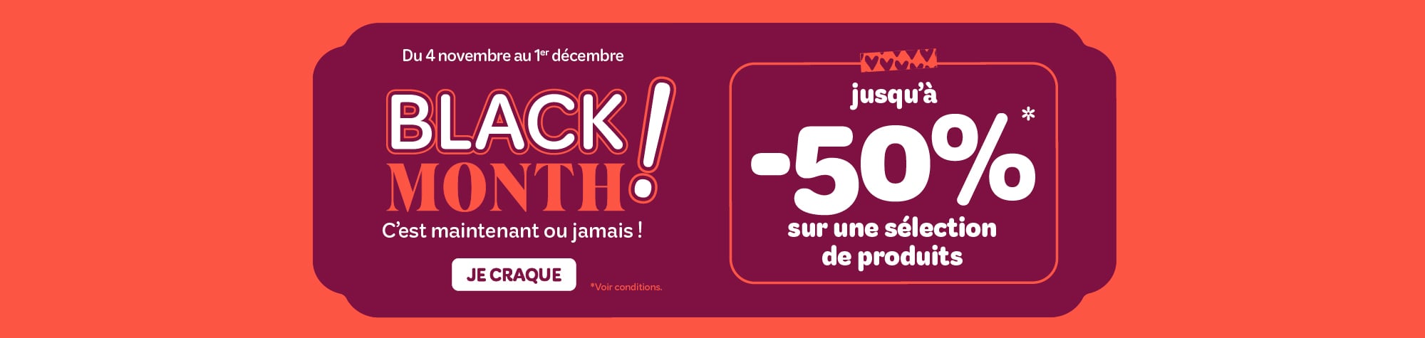 Black month ! C'est maintenant ou jamais