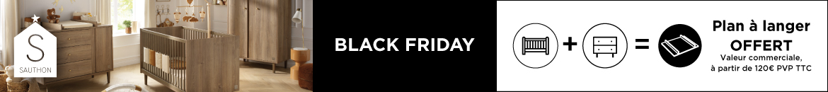 Le plan à langer Sauthon offert* !