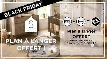 Le plan à langer Sauthon offert* !