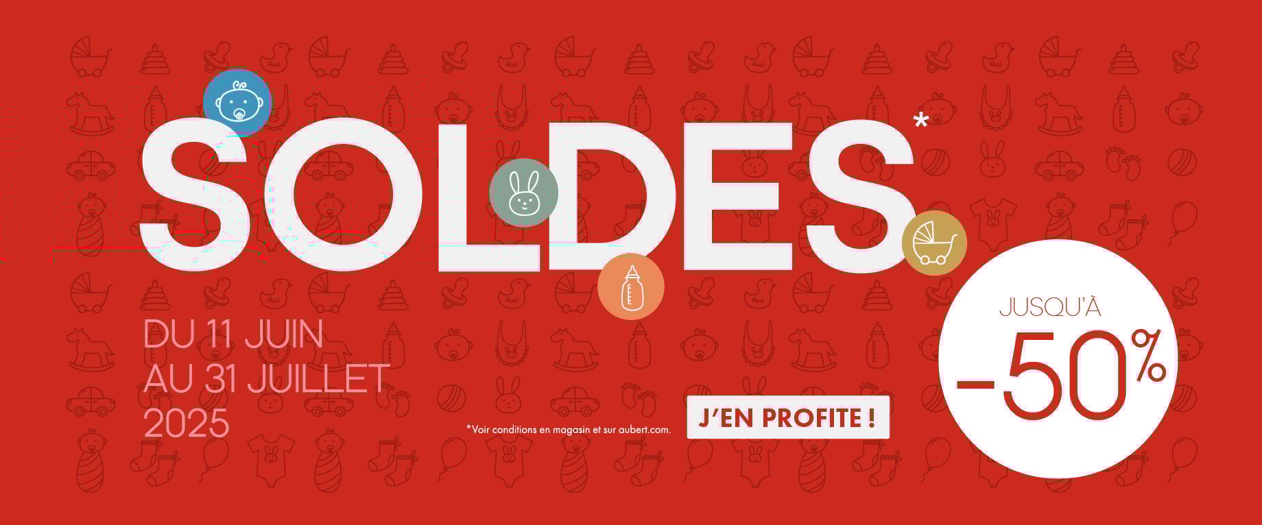Jusqu'à -70% sur les soldes !
