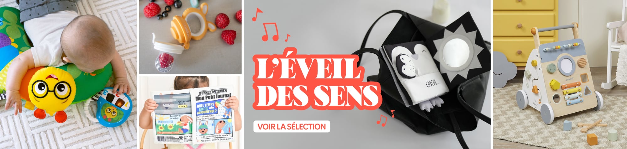 L'éveil des sens !