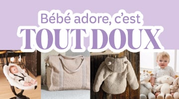 Bébé adore, c'est tout doux !