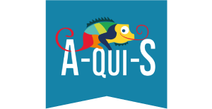 Logo de a-qui-s le partenaire de la marque Aubert pour les détenteurs de la carte de fidelité