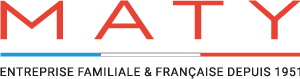 Logo de maty le partenaire de la marque Aubert pour les détenteurs de la carte de fidelité