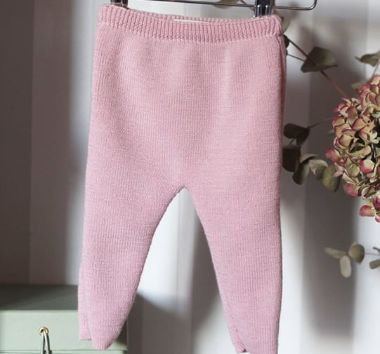 Ensemble robe taupe vert + Legging bébé fille 3 MOIS