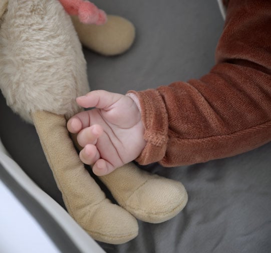 Pyjama bébé velours blanc 1 mois ouverture devant panda chao chao