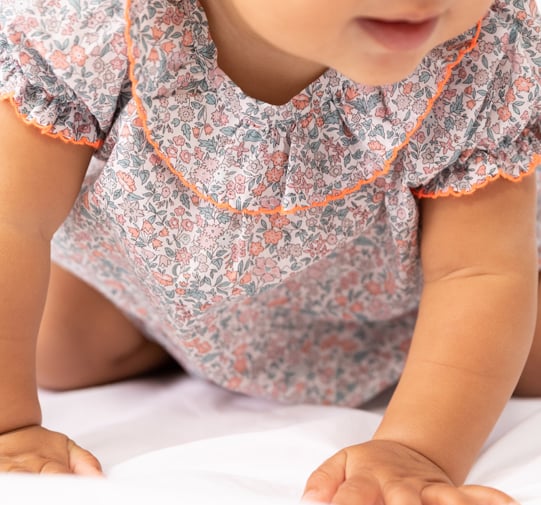 Ensemble tunique, gilet et pantalon bébé fille pas cher